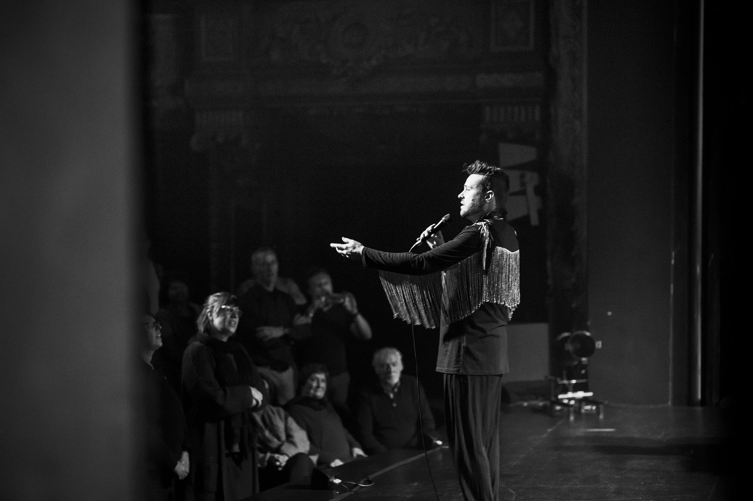 Dez Mona, Book of Many , soundcheck and concert at Bourlaschouwburg, Antwerp (09.02.2019)