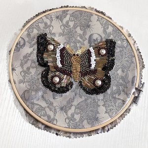 Moth Tambour/Luneville Embroidery Kit with Free Domestic Shipping — Casey  Renee Cosplay