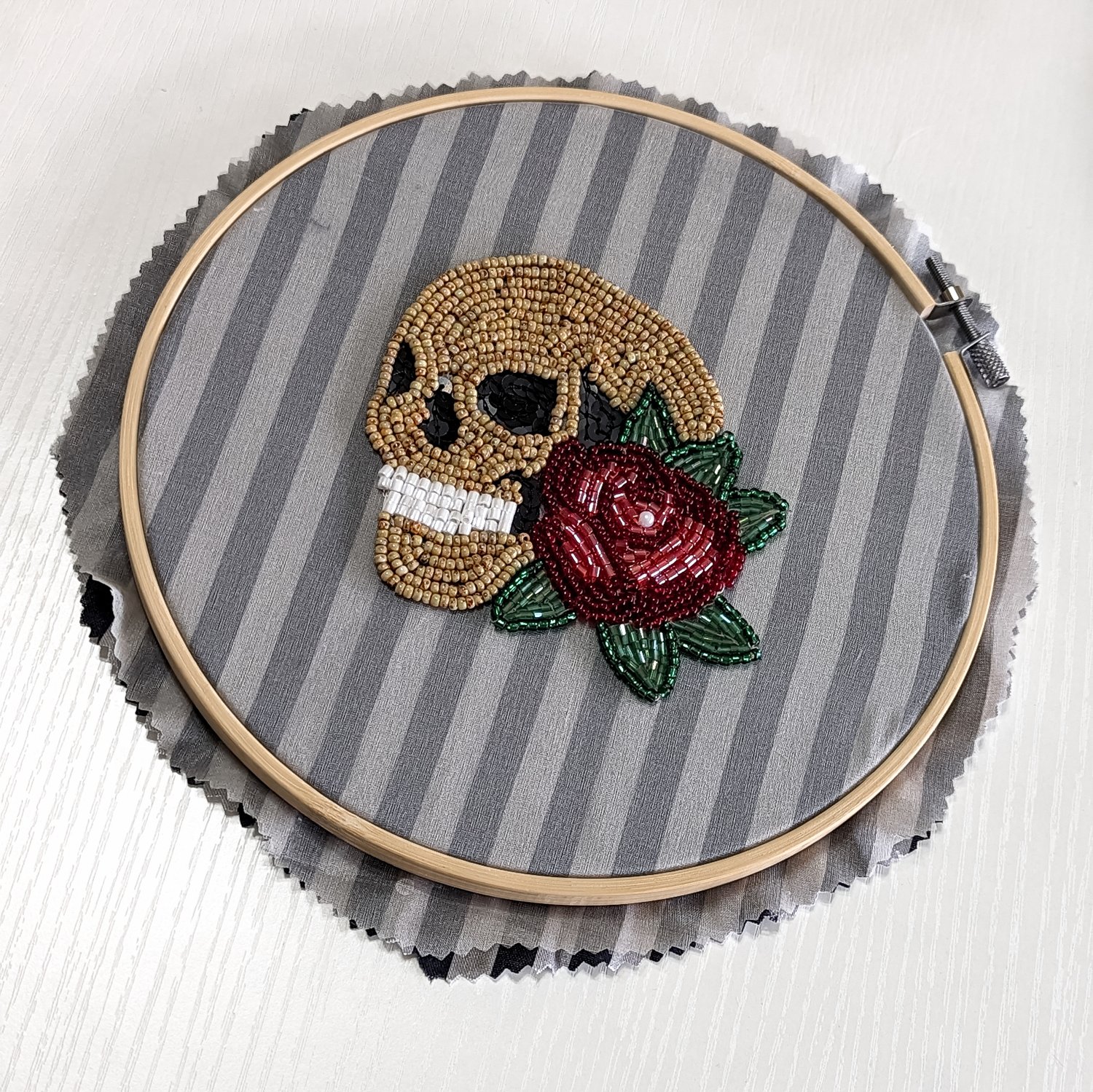 Skull Tambour/Luneville Embroidery Kit with Free Domestic Shipping — Casey  Renee Cosplay