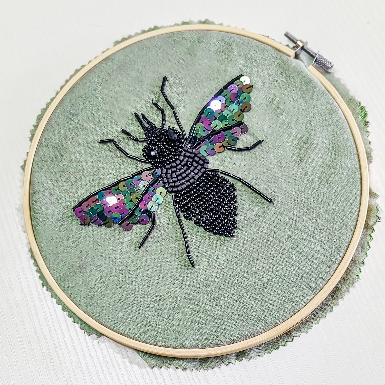 Tambour Embroidery Kit 8 for Beginner / Luneville Embroidery Set/ Floral  Embroidery Set / Butterfly Flower Bead Kit DIY / Gift for Mother 