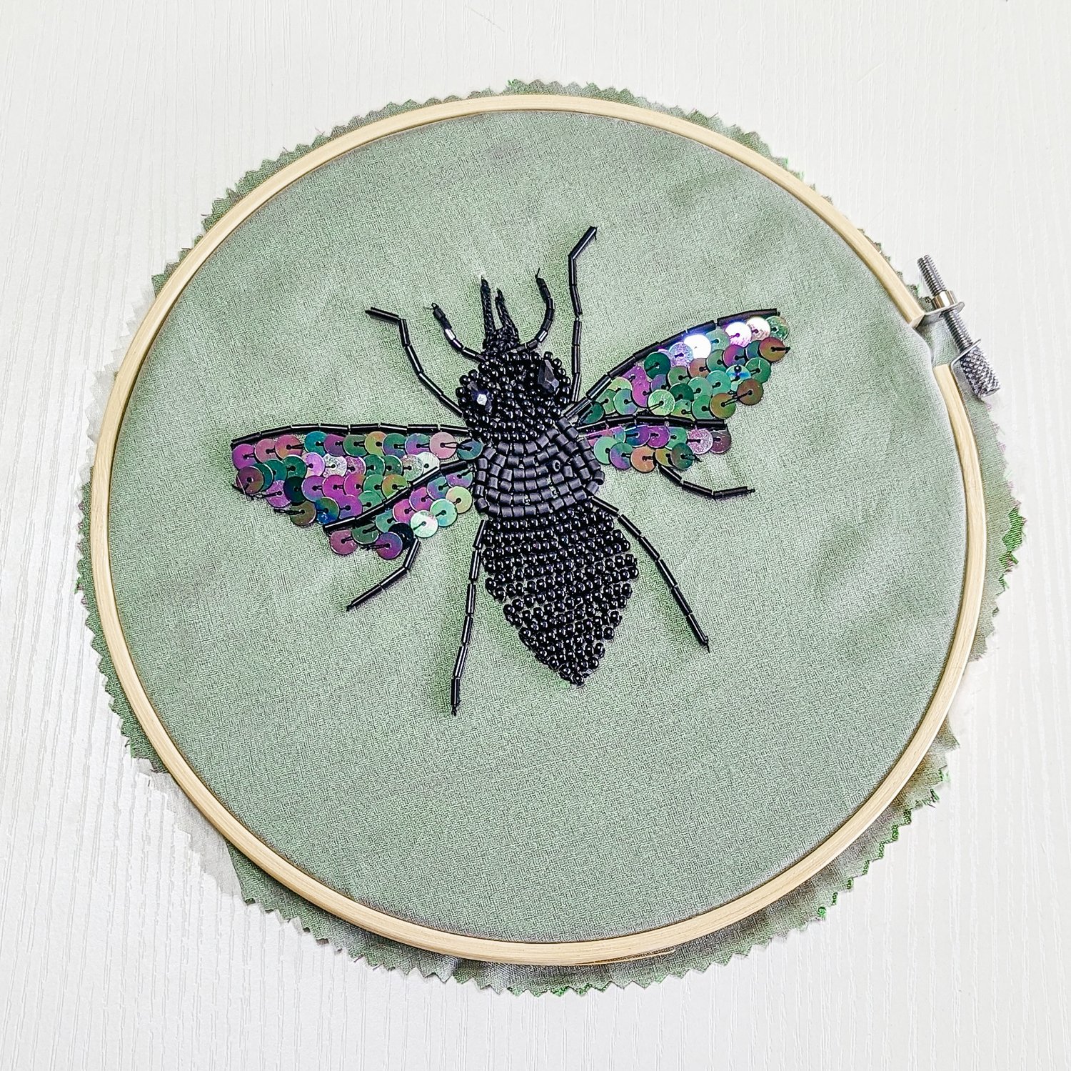 Tropical Bee Tambour/Luneville Embroidery Kit with Free Domestic Shipping —  Casey Renee Cosplay