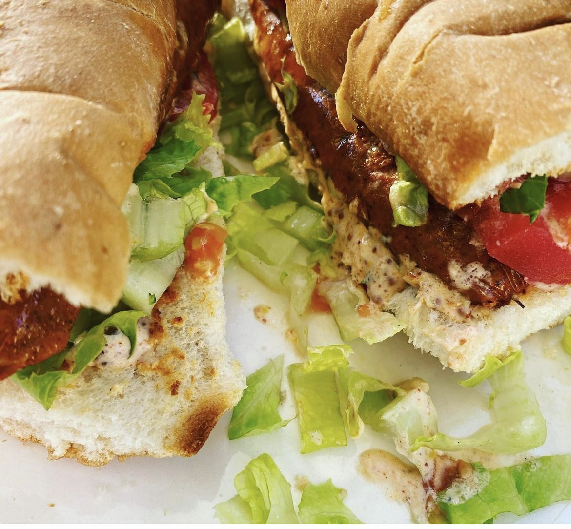 Andouille  Po' Boy