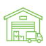an image of a house with a moving truck and boxes representing moving out