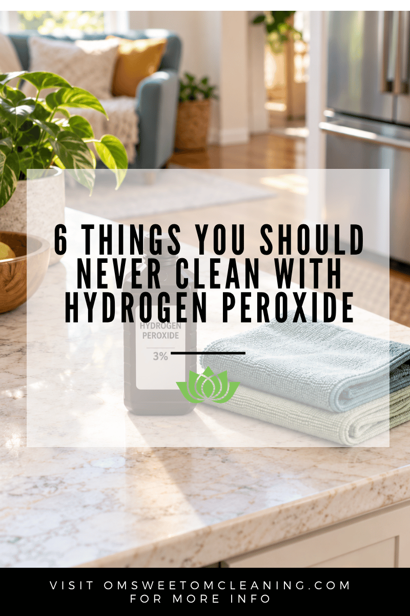 6 Things You Should Never Clean With Hydrogen Peroxide, According to Pro Cleaners