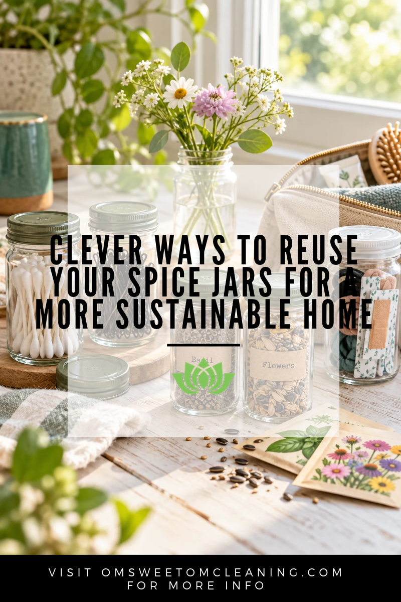 Clever Ways to Reuse Your Spice Jars for a More Sustainable Home