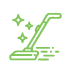 image of a mop with sparkles around it representing house cleaning