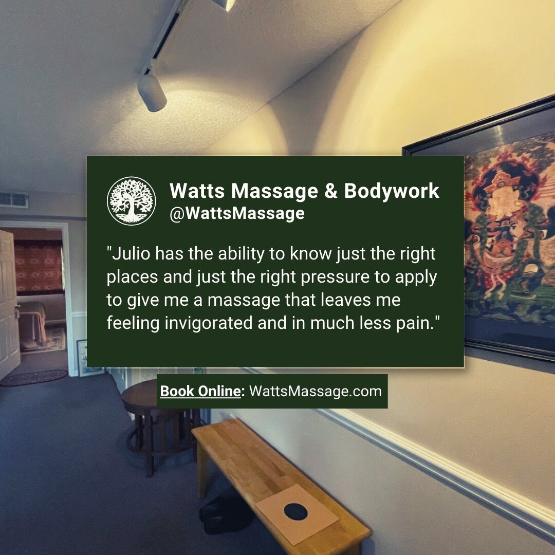 From some of the best athletes in Durham to the hardest working professors on campus, Watts Massage has worked with a variety of unique clients to provide deeper work, better results, and less discomfort. We understand that everyBODY is different whi