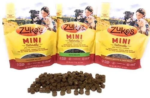 Training Treats Zuke's Mini Peanut Butter Dog Training Treats