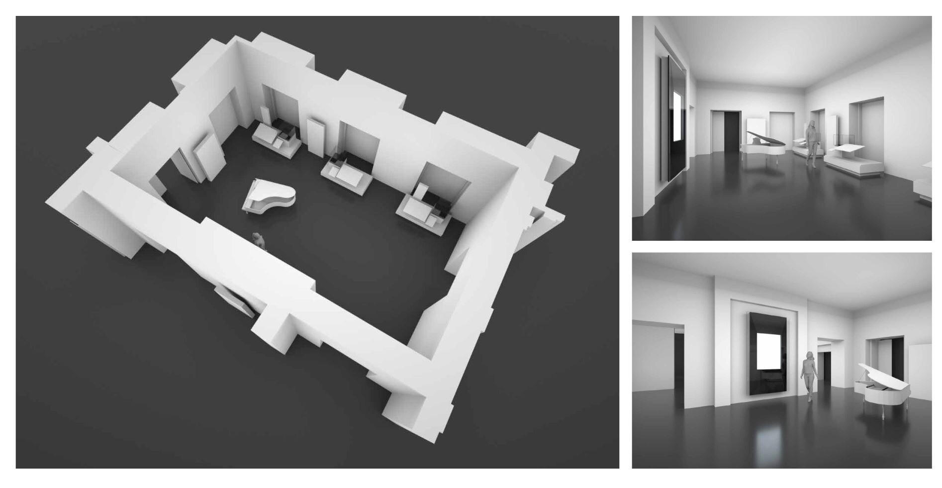 Living Room White Model