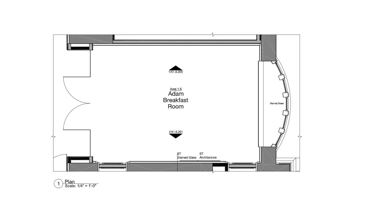 Breakfast Room Plan - CD