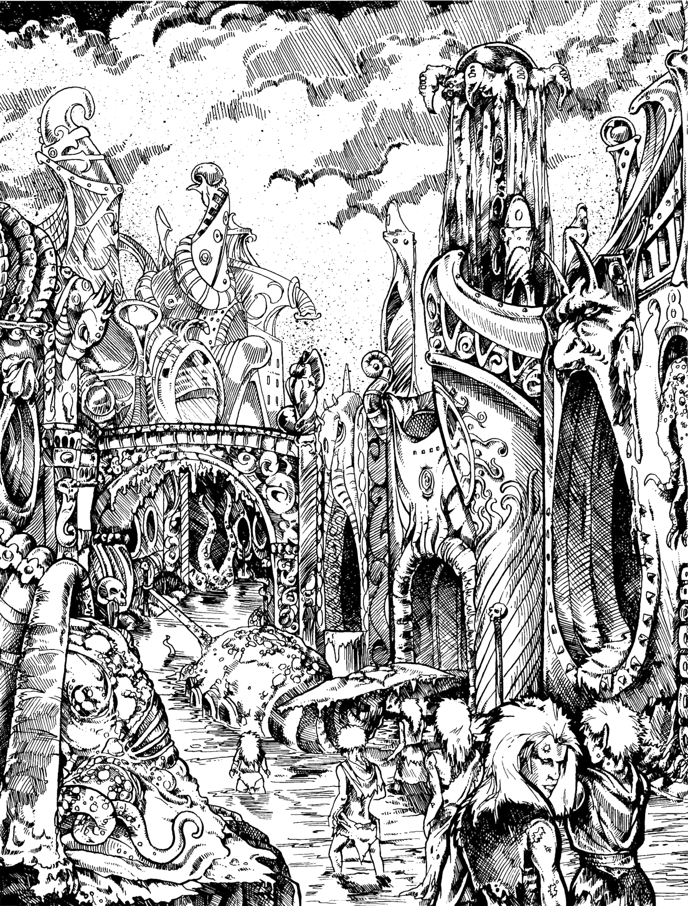 Great Shaboath /  Night Below - An Underdark Campaign , 1995 TSR Inc.