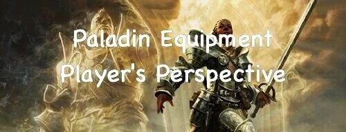 Equipment Packs - The Paladin