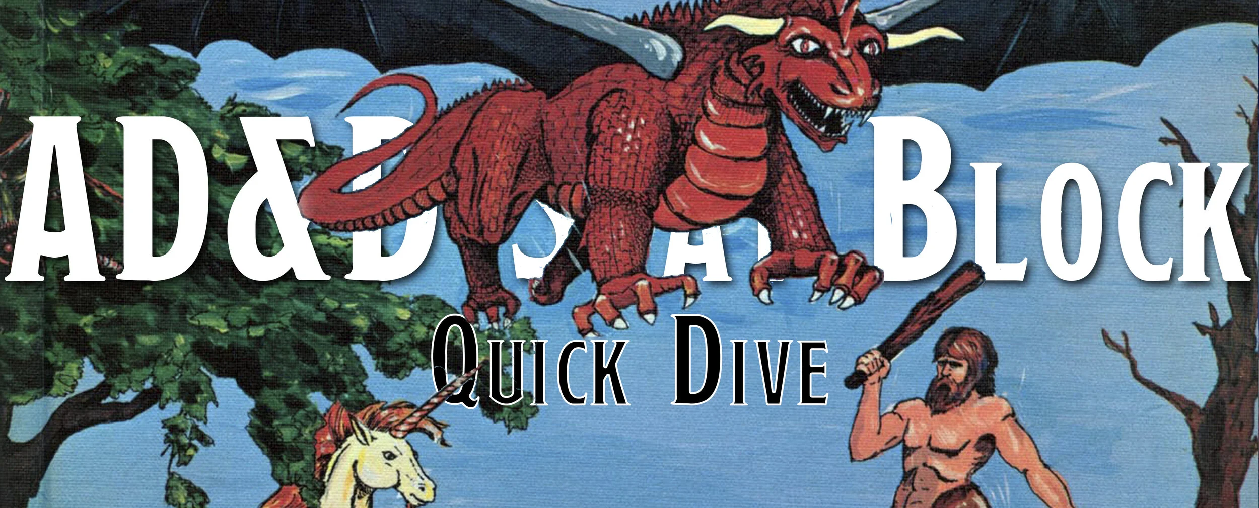 Quick Dive - How to Read the 1st Edition Stat Block