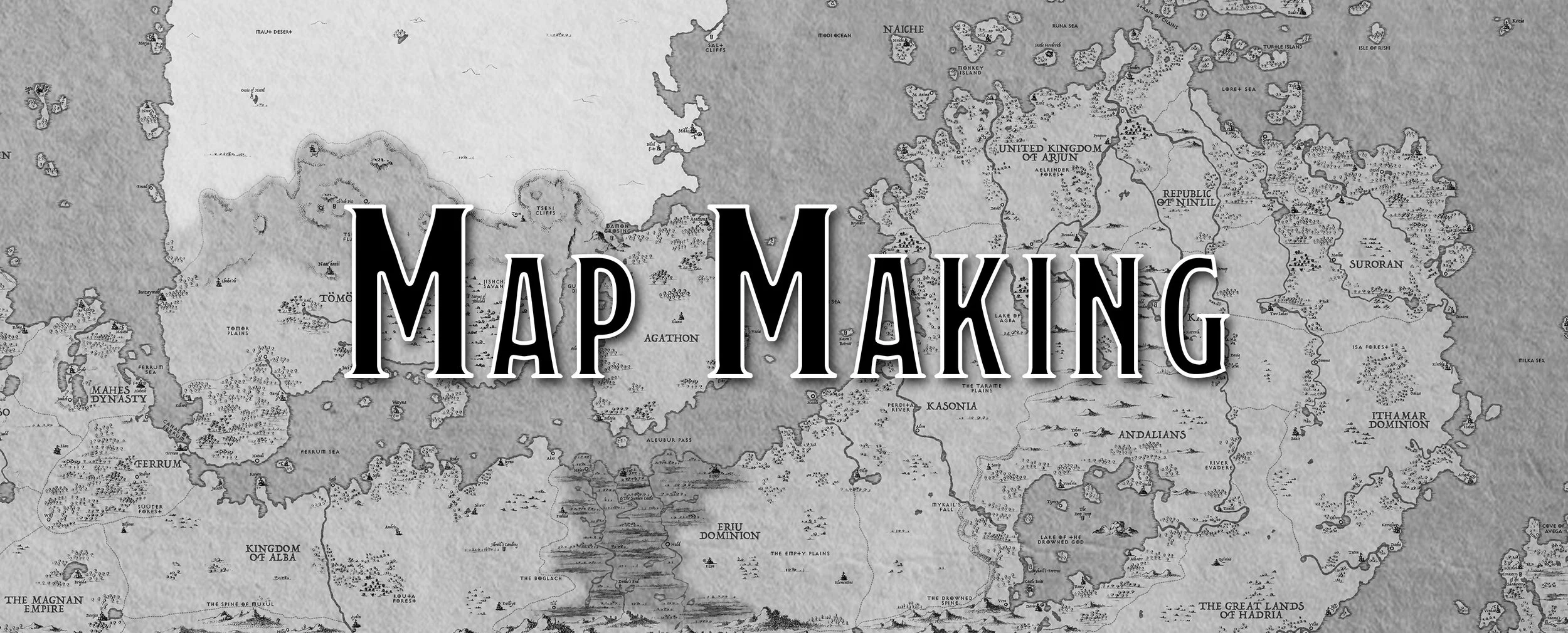 Guide to World Building - Map Making