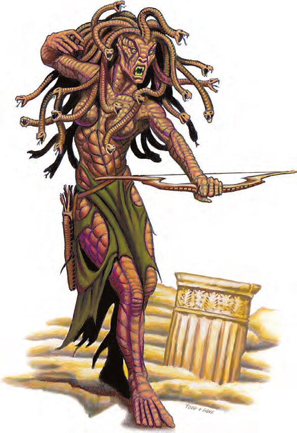 Gorgon Species in Theros