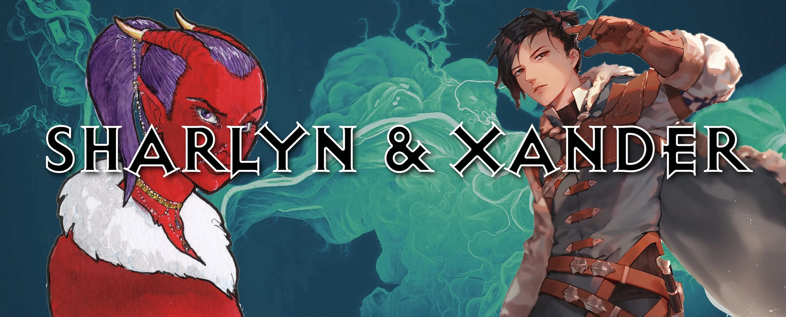 Blood Captain Sharlyn (Gang Leader) &amp; Xander Currante (Falconer)