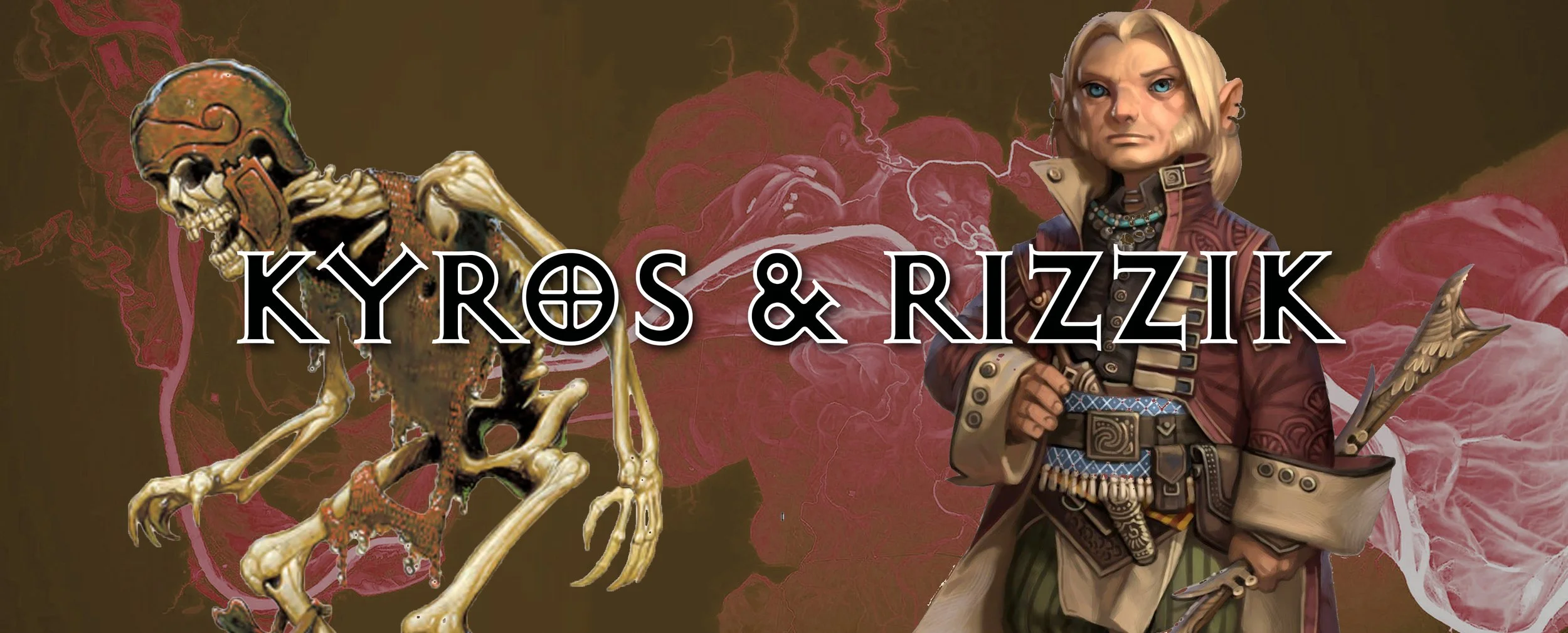 Kyros (Skeletal Soldier) &amp;  Rizzik Candilar (Tattooist)
