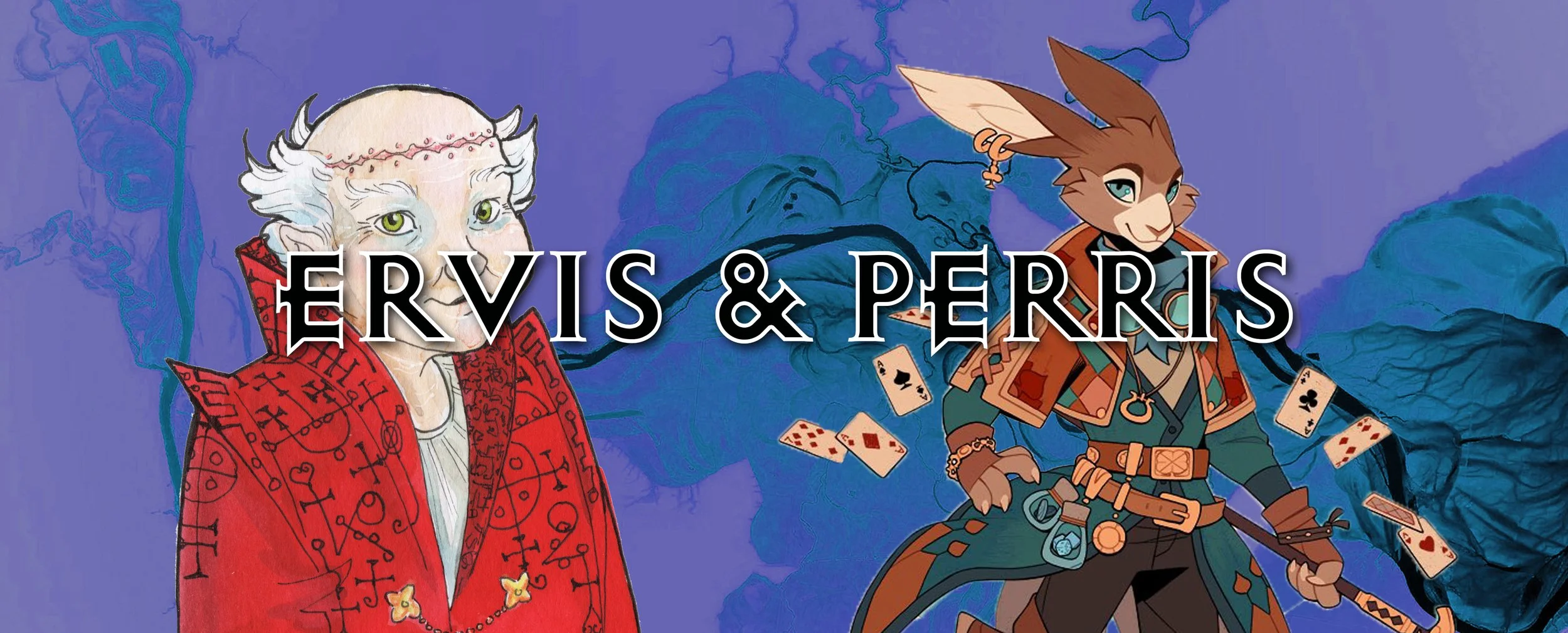 Ervis Black (Summoner) &amp; Perris Jaznet (Gambler)
