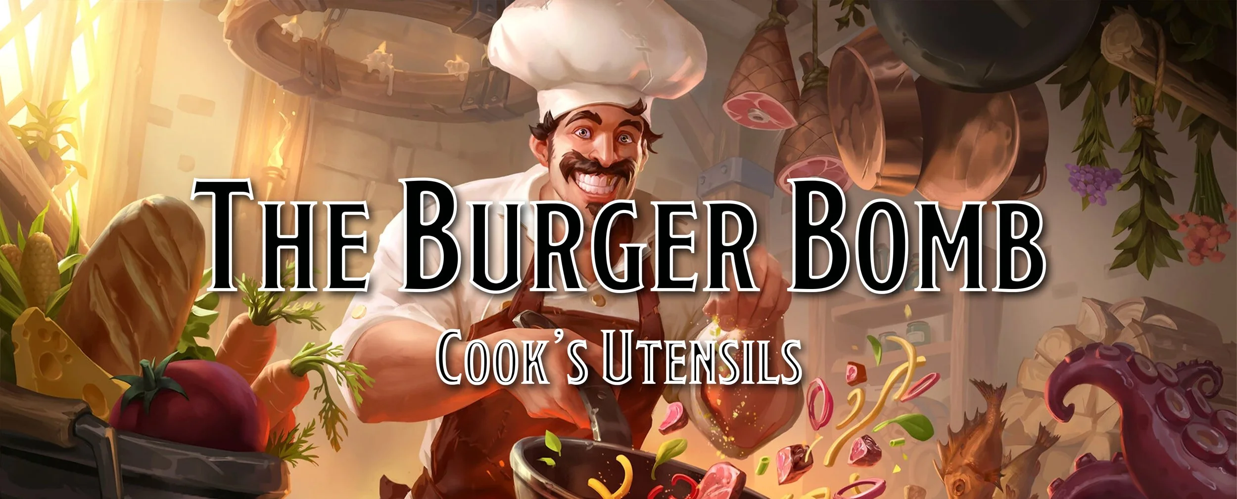 The Burger Bomb - Cook's Utensils