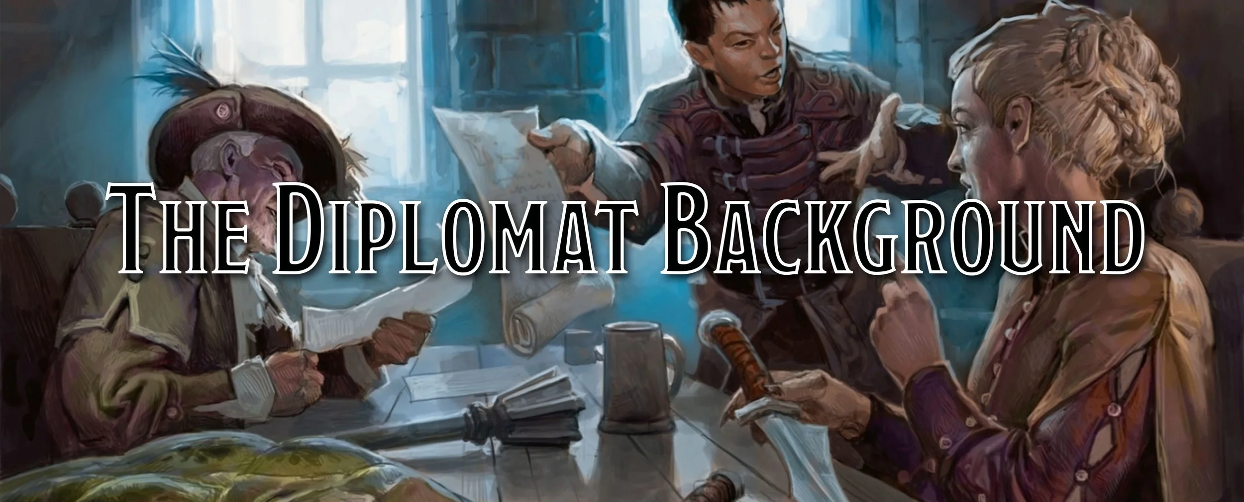 D&amp;D 2024 Backgrounds - Diplomat