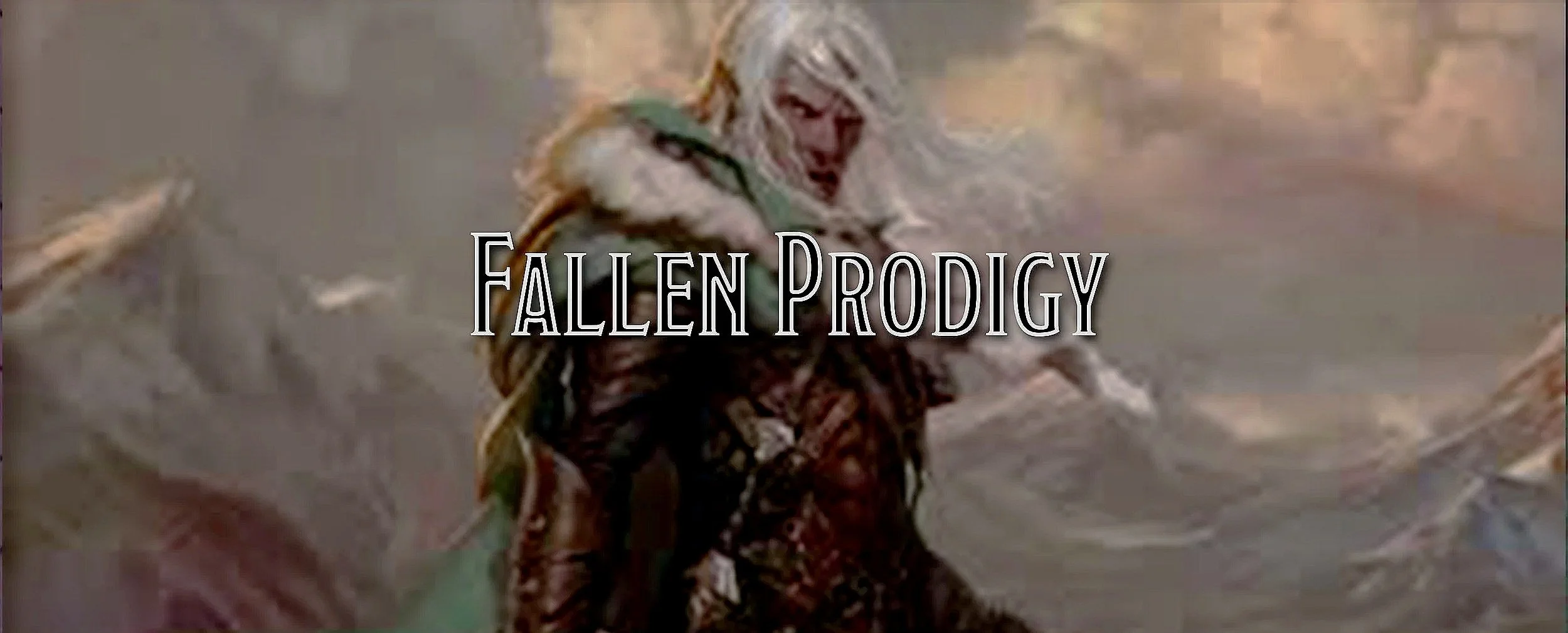 D&amp;D Backgrounds - Fallen Prodigy
