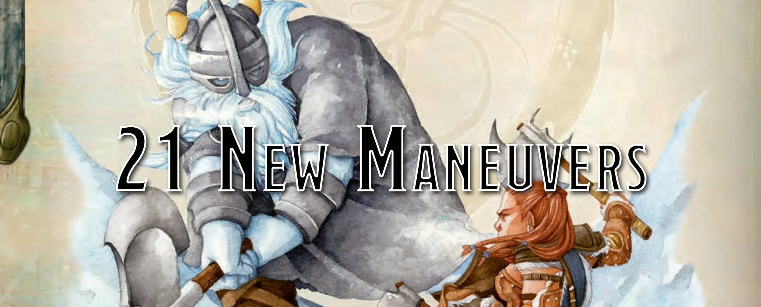 21 New Battle Master Maneuvers