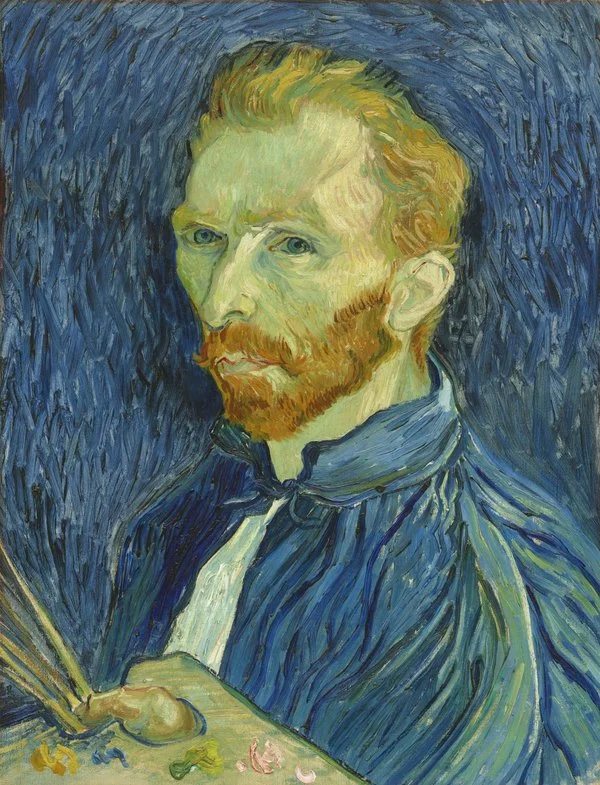 Vincent van Gogh Self Portrait, Autumn 1889. National Gallery of Art (Washington, USA)