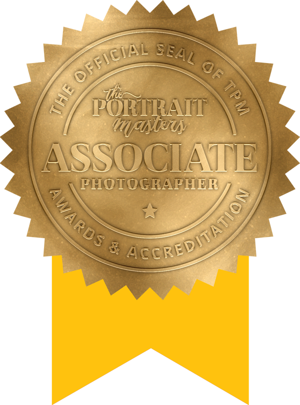 The Portrait Masters official seal as an associate photographer