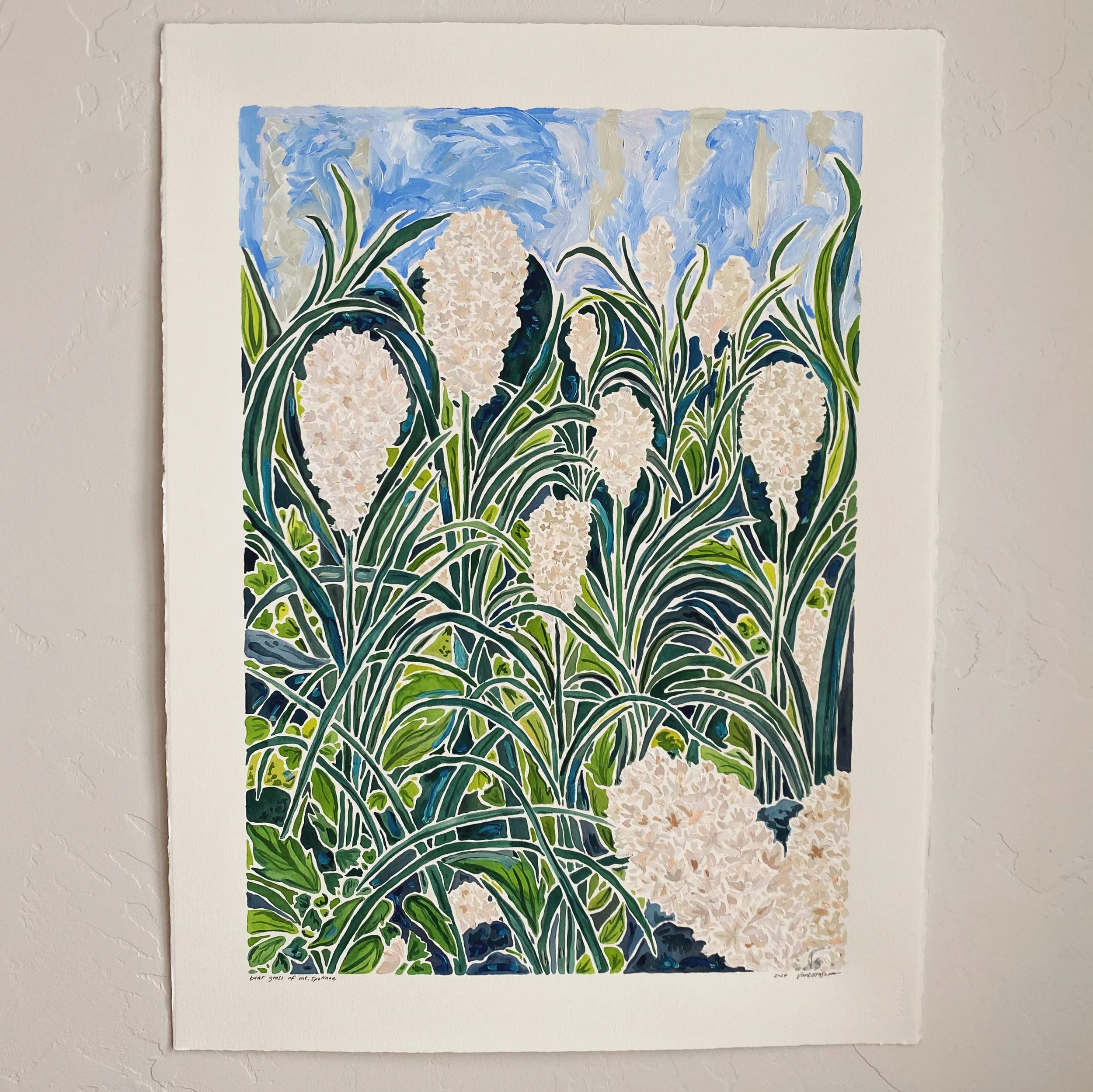 Bear Grass of Mount Spokane