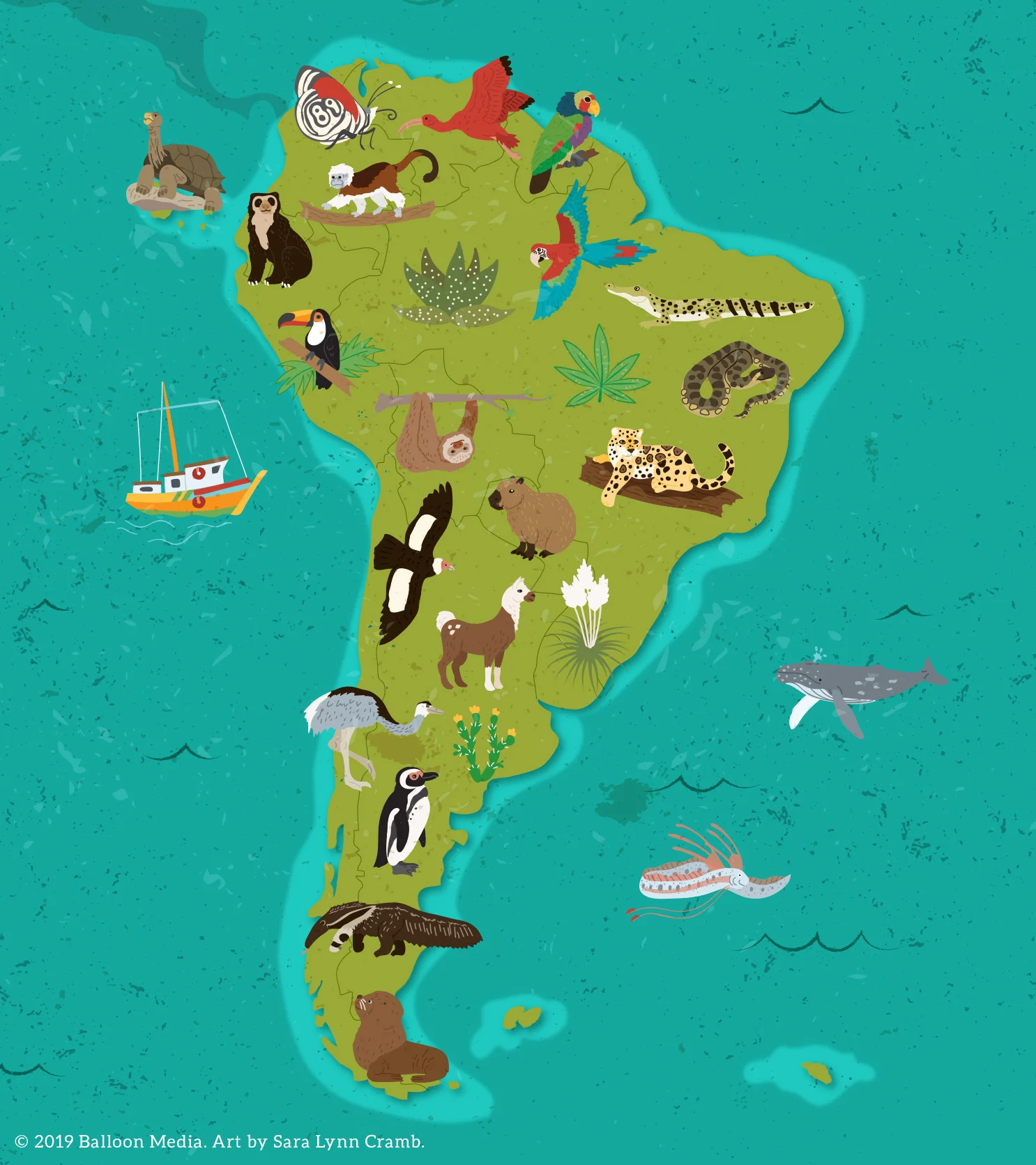 10 South America Animals - Sara Lynn Cramb.jpg