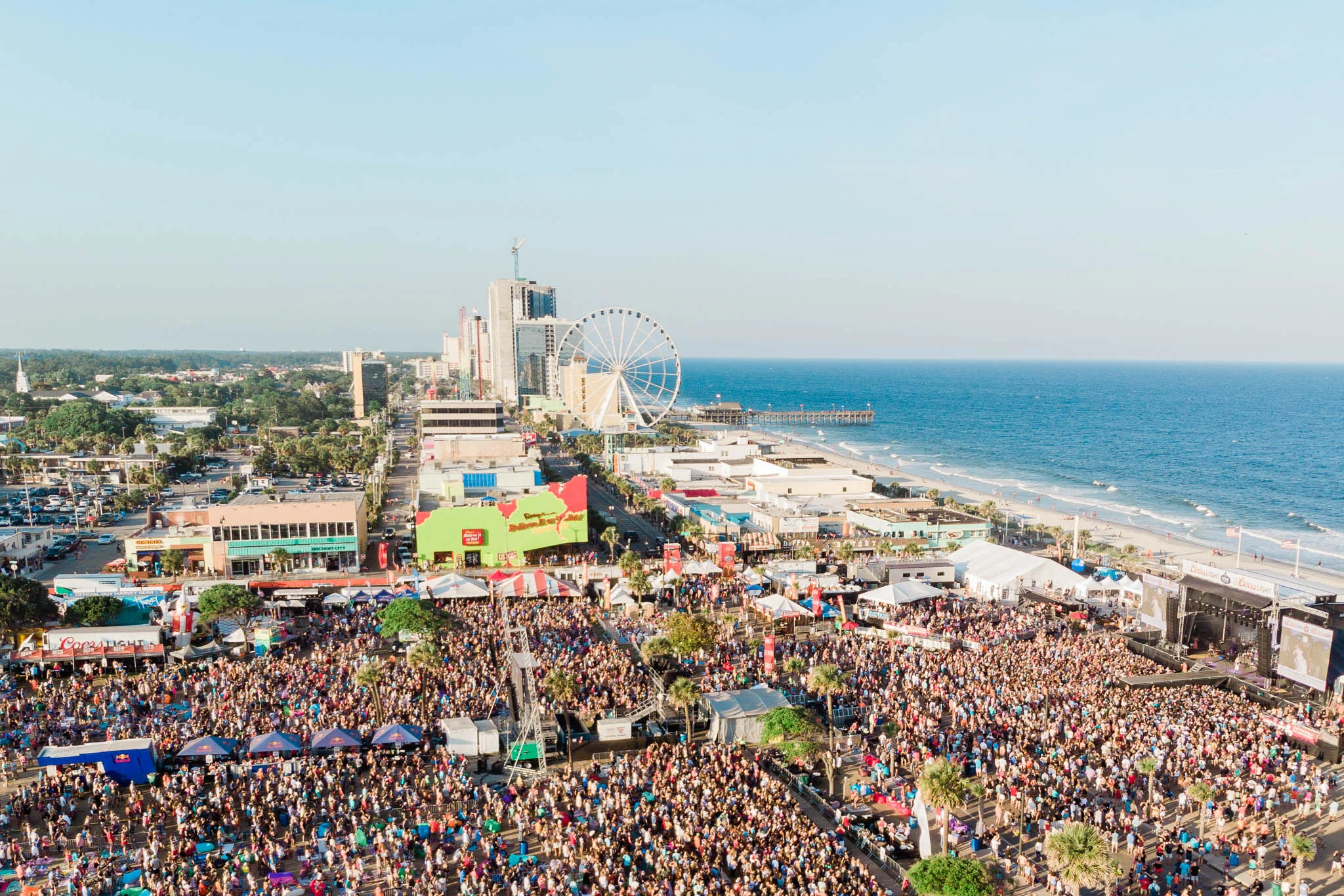 2018’s CCMF attracted 113,000 fans to its oceanfront stage. The festival has grown each year and celebrates its fifth anniversary in 2019.