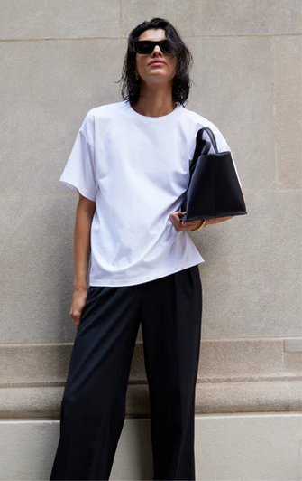 The Oversized Tee in White