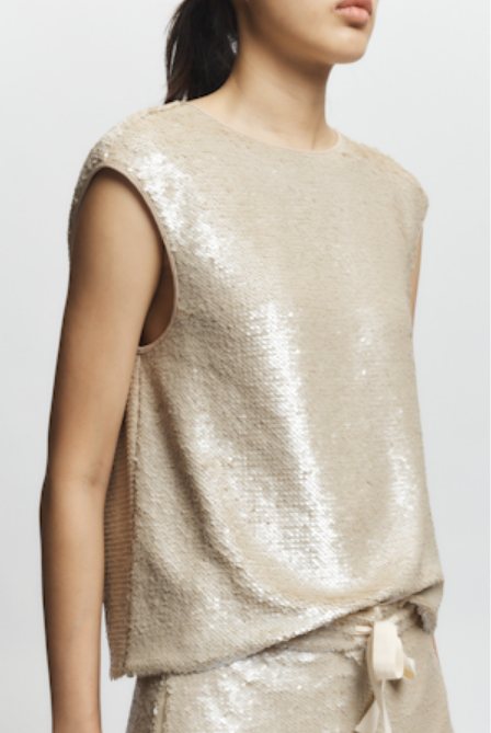 BOWEN SEQUIN TANK
