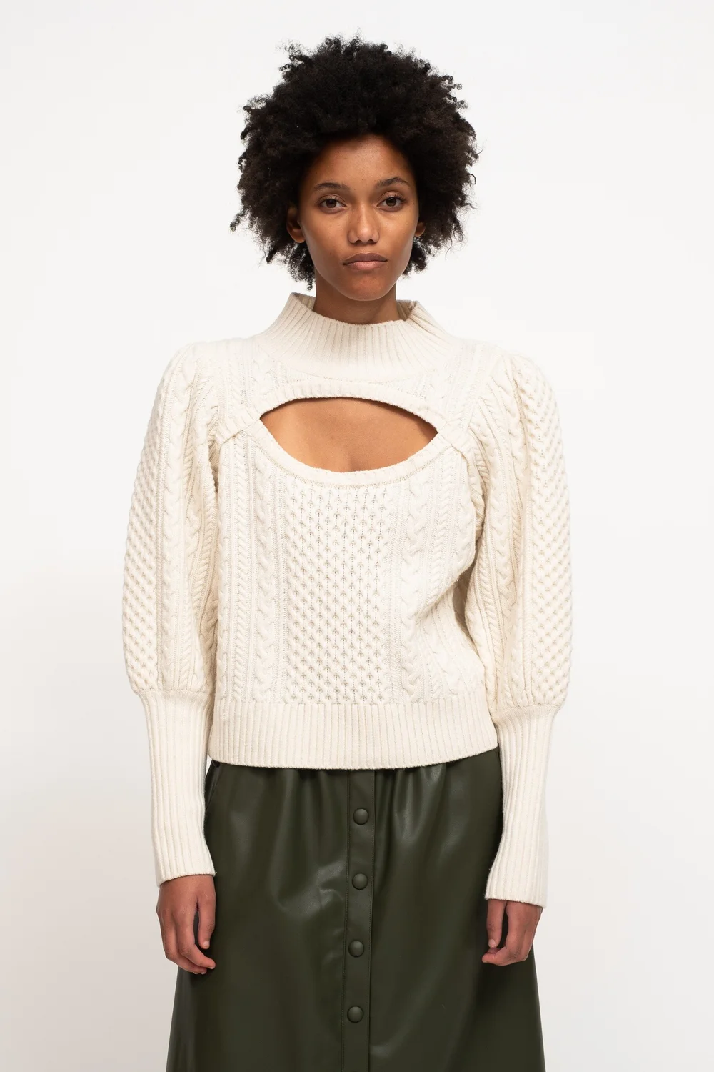 Juliette Cut Out Sweater P 45