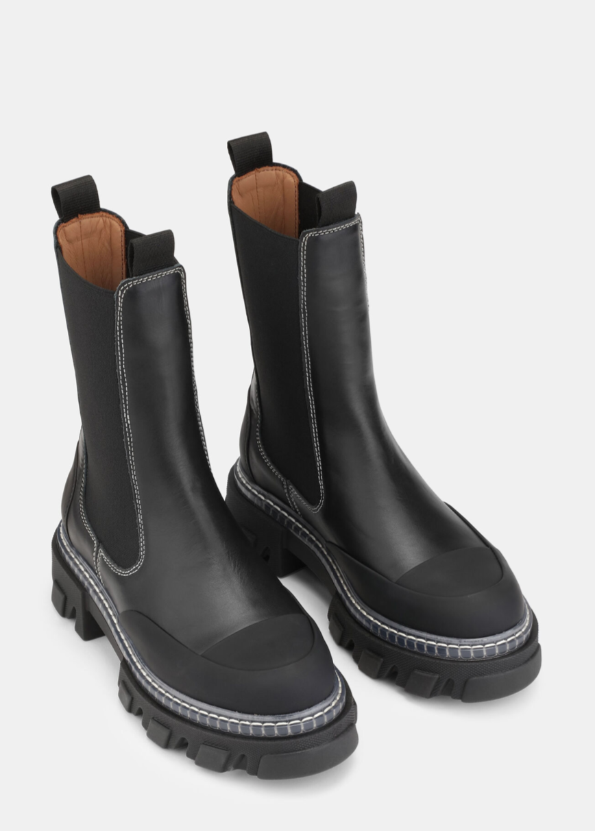 CLEATED MID CHELSEA BOOTS — p.45