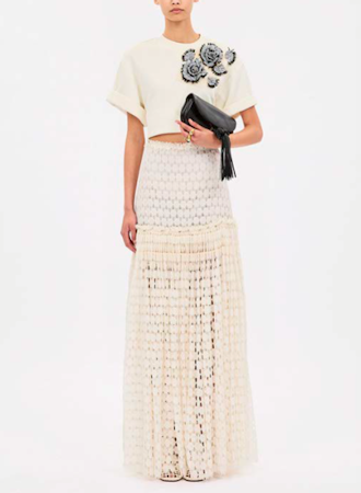 Cove Top with Embroidery