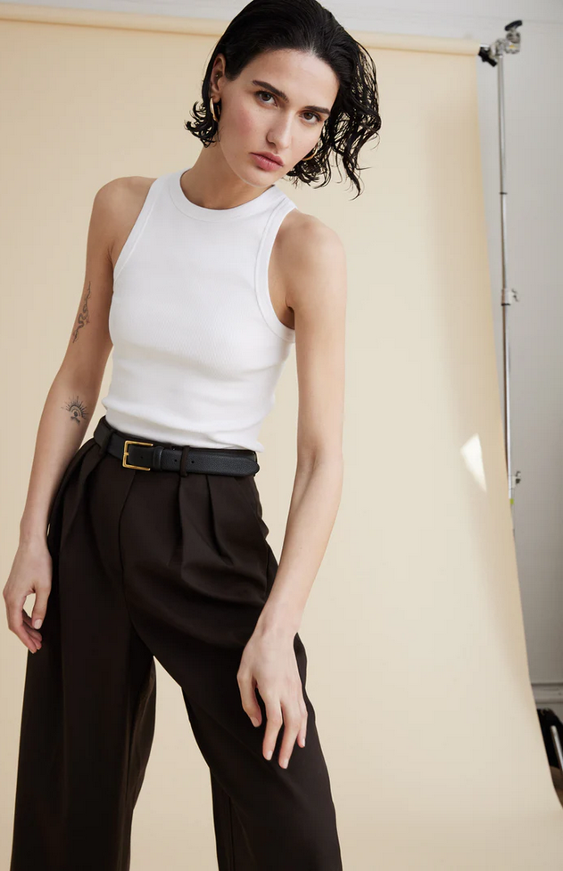 The Not So Basic Tank in White