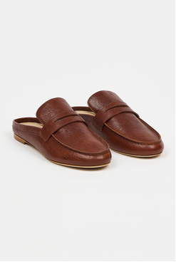 Penny loafer mule