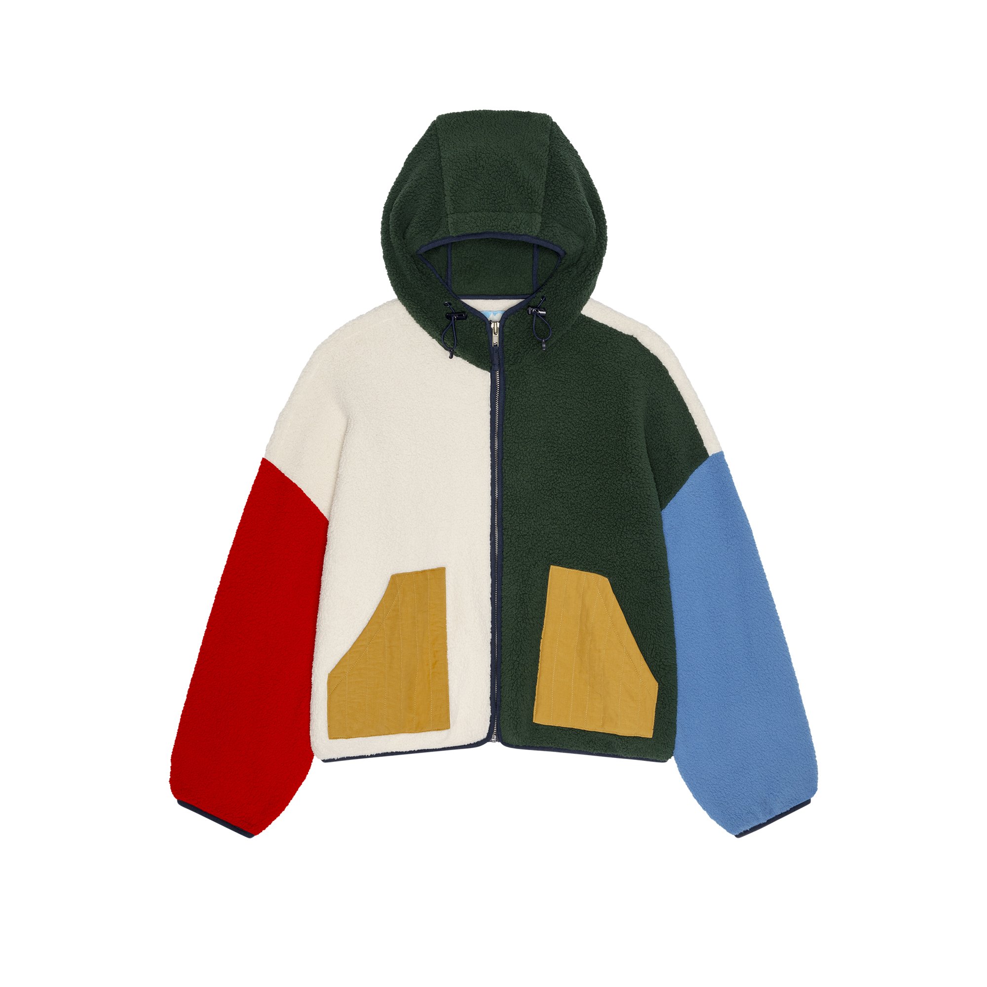 THE PLUSH HORIZON COLORBLOCK FULL ZIP