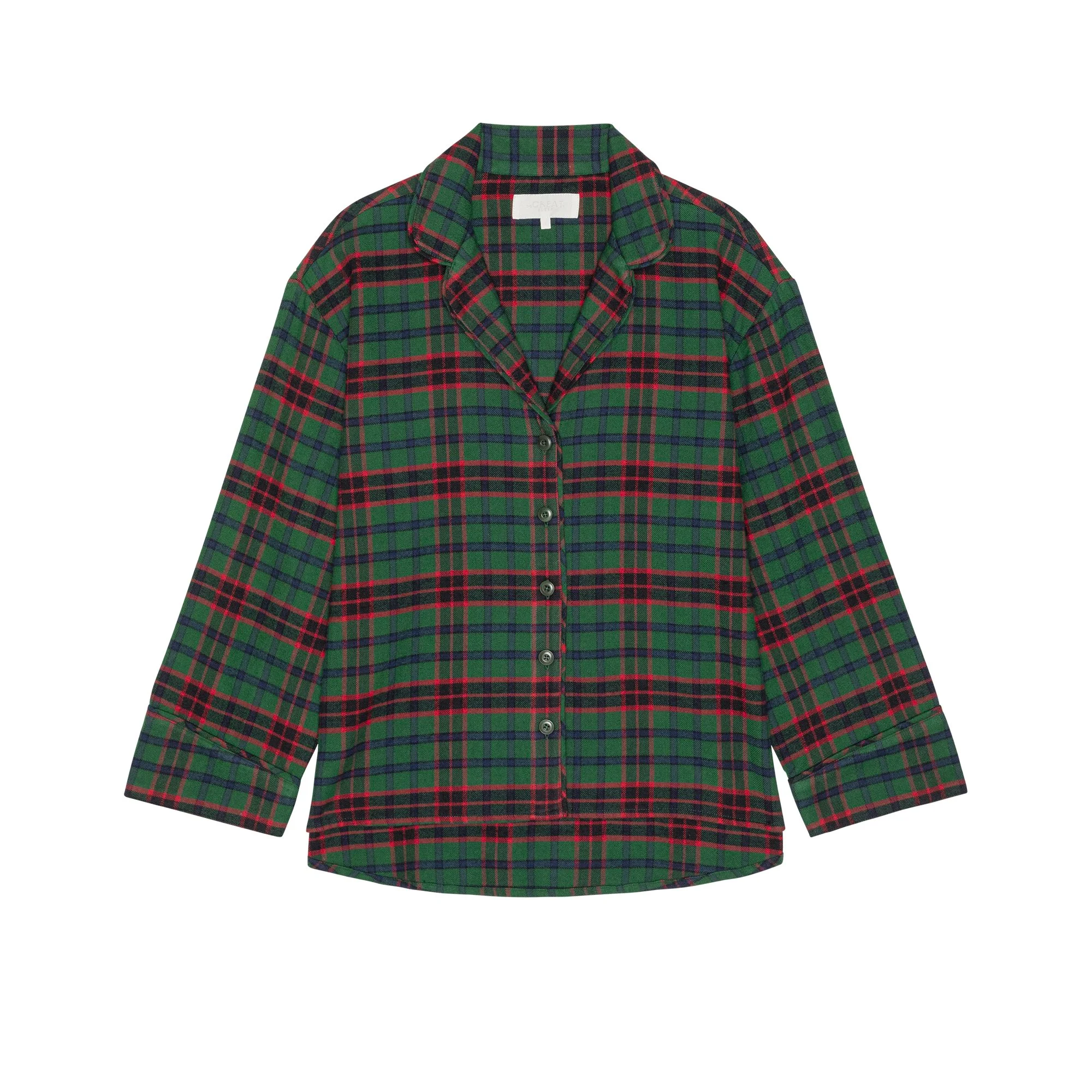 THE FLANNEL PAJAMA TOP