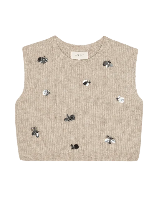 The Embellished Sweater Vest