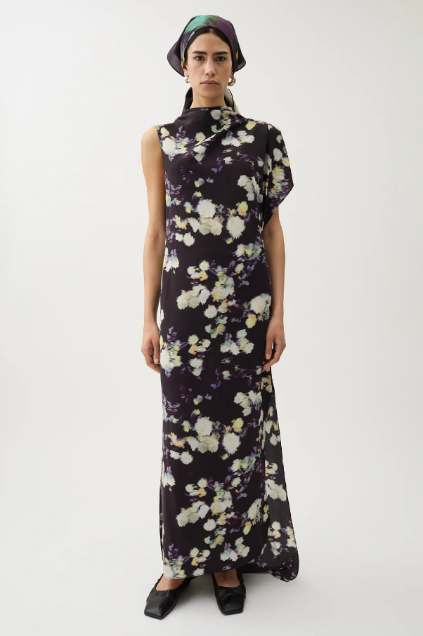 ALANA ROSIE SILK DRESS