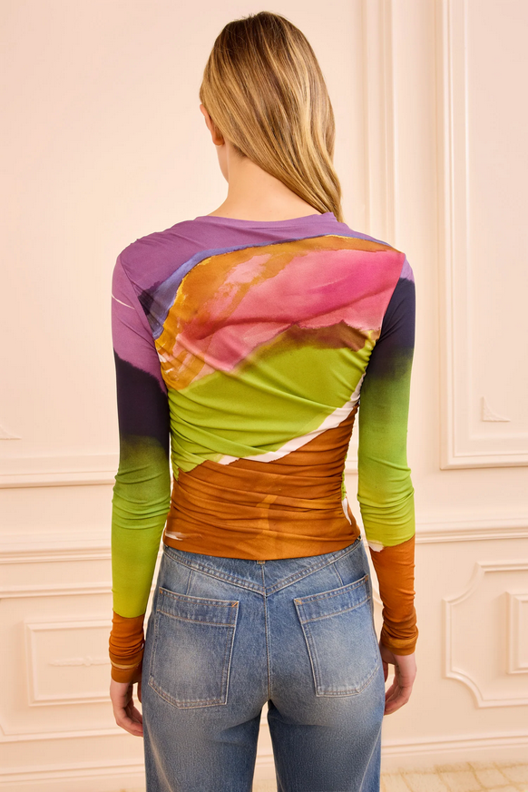 Screenshot 2026-04-08 at 14-34-54 Paradis Ruched Jersey Top - Nature Abhors A Vacuum Round Neck Long Sleeve Top - Ulla Johnson.png