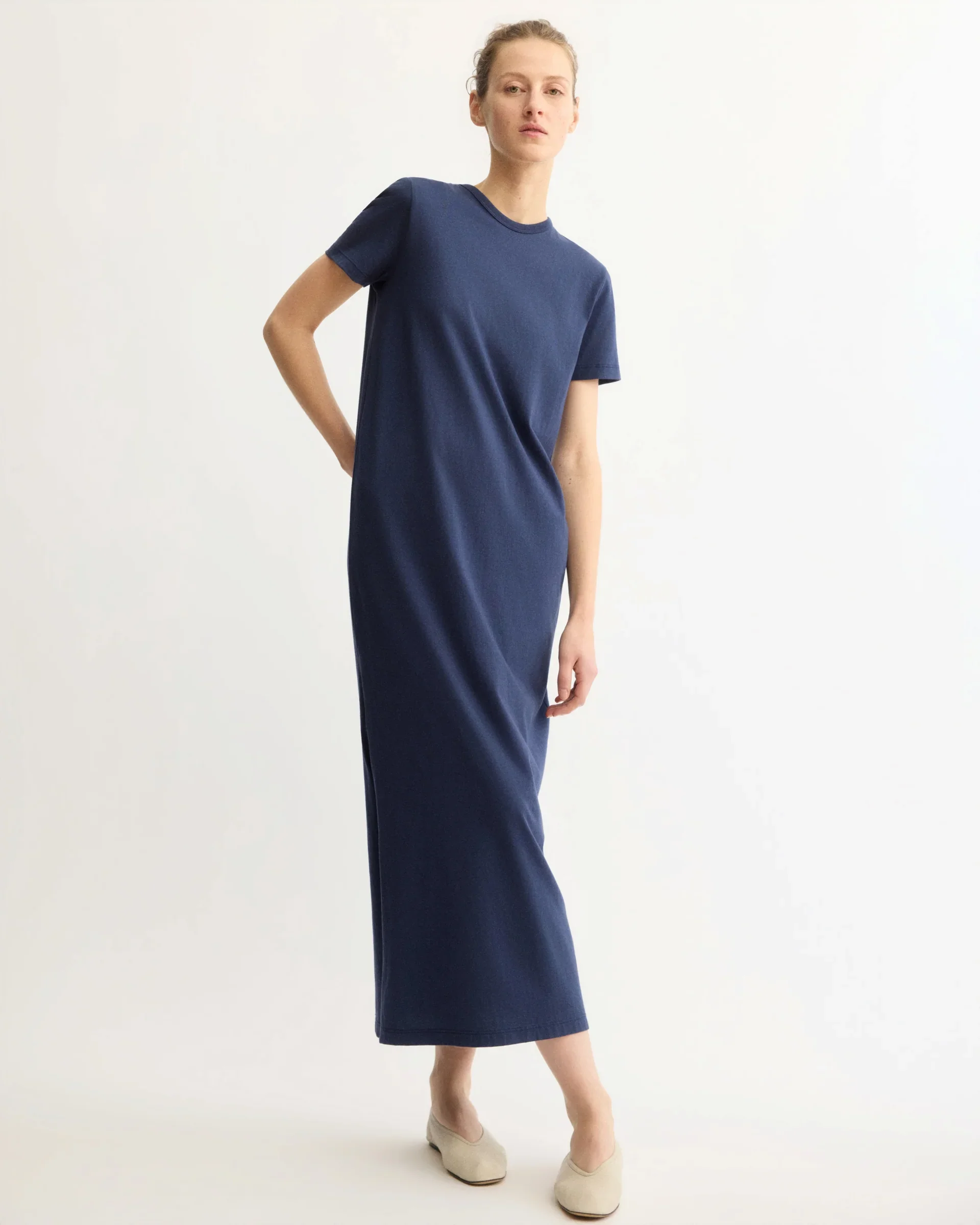 Hubert Short Sleeve Maxi Dress