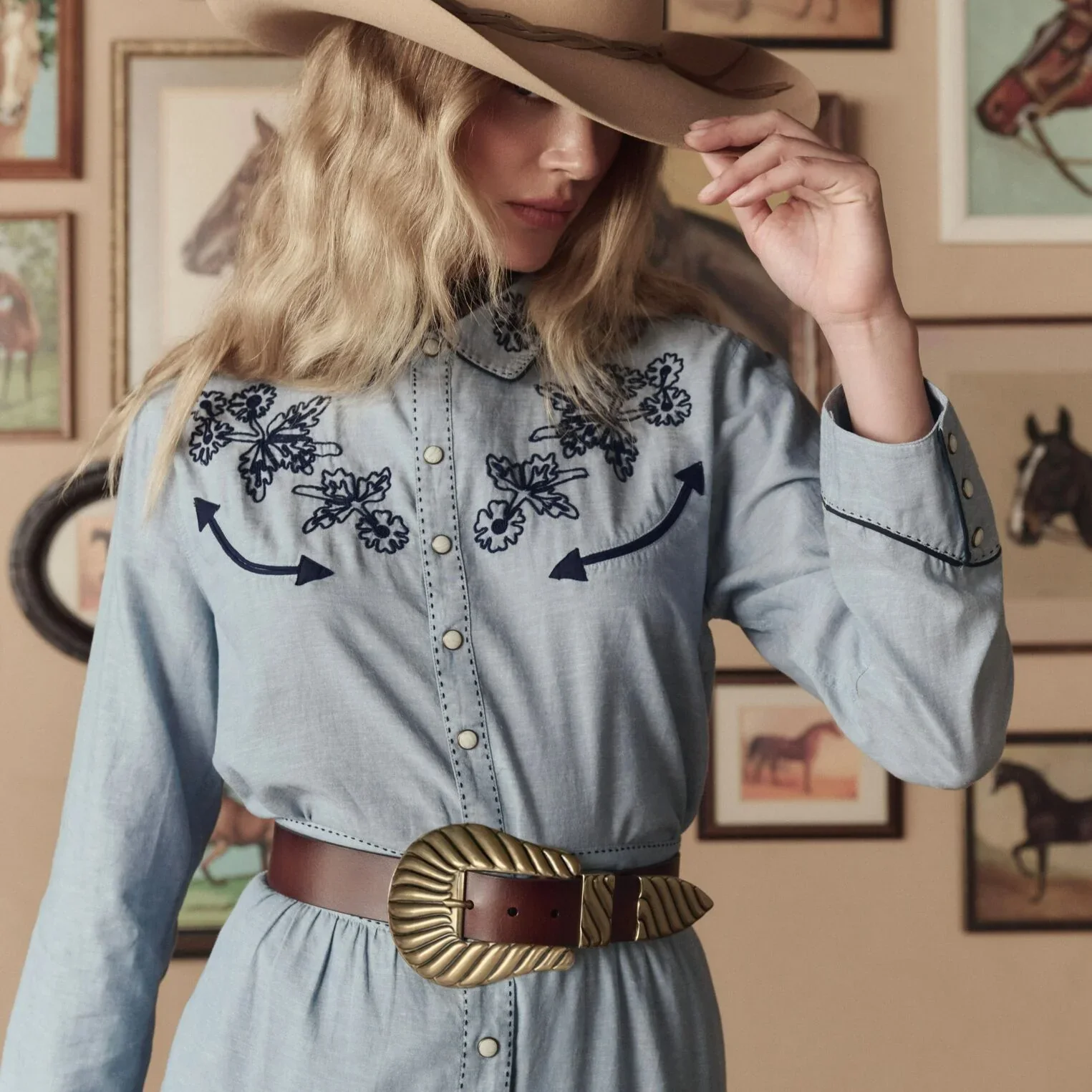 LOOK-5-THE-CHAMBRAY-EMBROIDERED-WESTERN-SHIRT-CHAMBRAY-THE-CHAMBRAY-EMBROIDERED-HIGHLAND-SKIRT-CHAMBRAY_02120_-_PDP_Crop.webp (Copy)