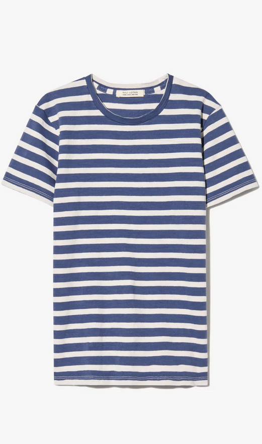 LANA CREWNECK STRIPED TEE