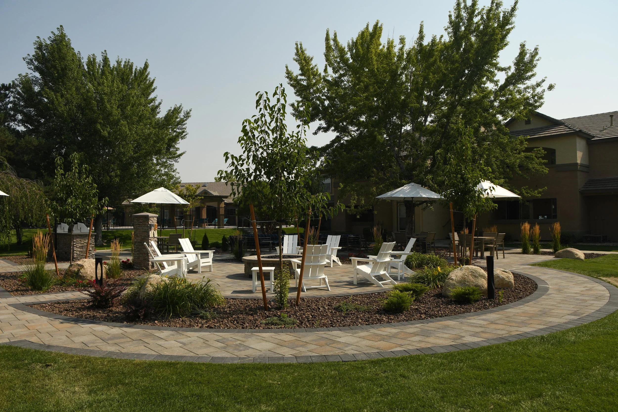 Stunning patio and retaining wall design by landscaping companies near me in Sparks, NV