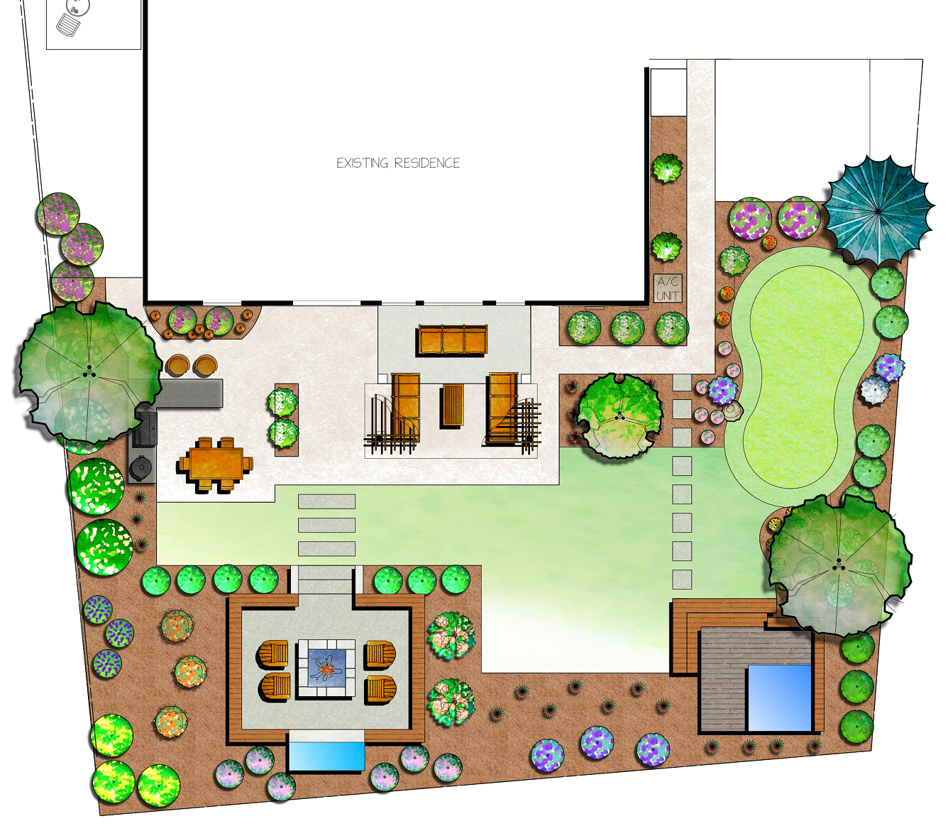2D landscape design and landscape architecture in Reno, NV