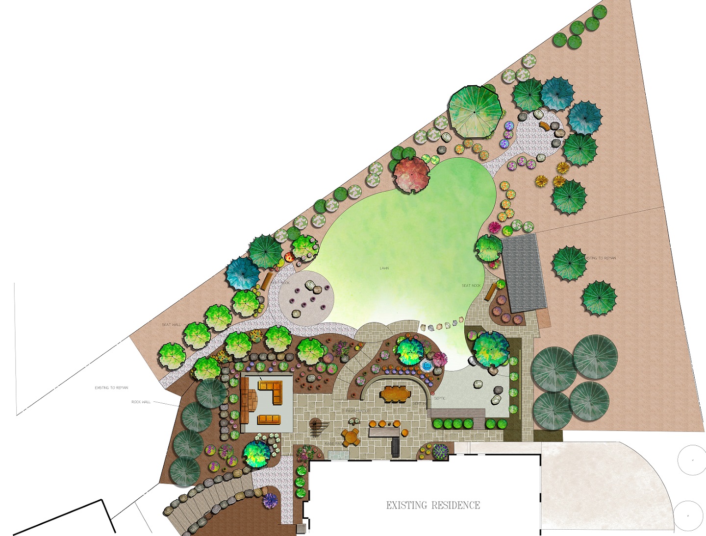 Stunning landscape design in Carson City, NV