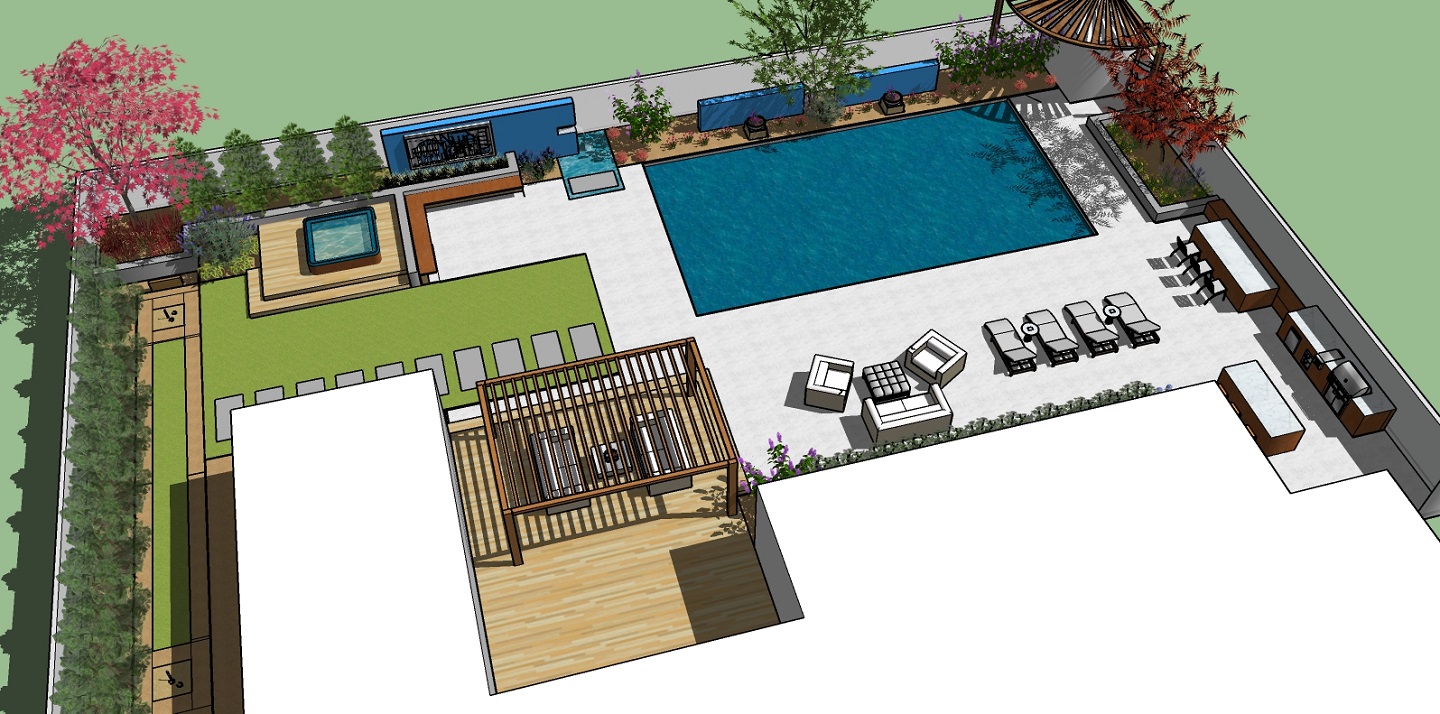 Patio and pool designs in Reno NV